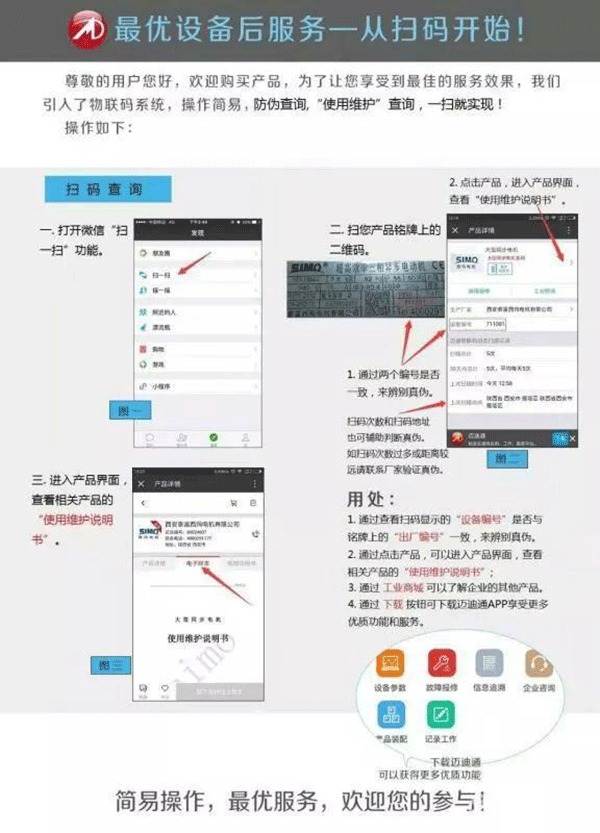 西安泰富西瑪電機2018年1月1日起全面啟用產(chǎn)品防偽碼系統(tǒng)。